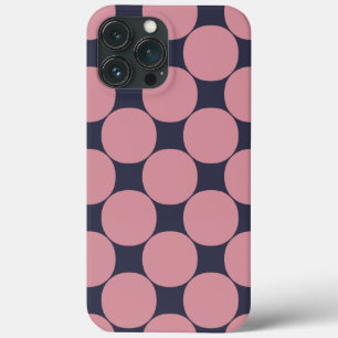 Modern Snyggt Rosa Polka-punkt