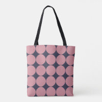 Modern Snyggt Rosa Polka-punkt