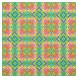 Modern Snyggt - rutor Triangles Polygon Mönster Tyg