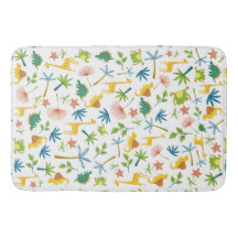 Modern snyggt safari giraffe vilda djur mönster