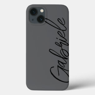 Modern Snyggt Script Black Monogram