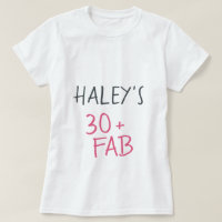 Modern Snyggt Shock rosa Black 0 Fabulous Birthday
