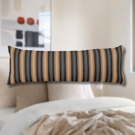 Modern Snyggt Tosted Brown Rand med djup Kroppskudde