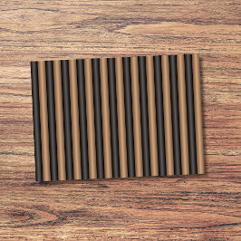 Modern Snyggt Tosted Brown Rand med djup Post-it Block