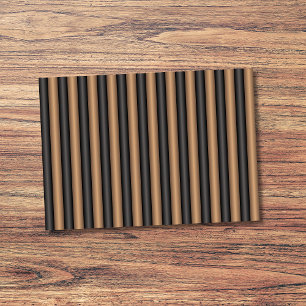 Modern Snyggt Tosted Brown Rand med djup Post-it Block