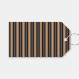 Modern Snyggt Tosted Brown Rand med djup Presentetikett