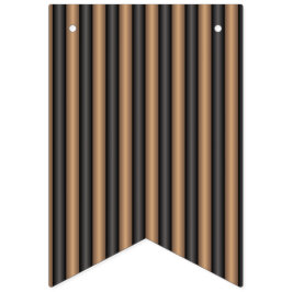 Modern Snyggt Tosted Brown Rand med djup Vimplar