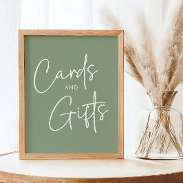 Modern soage Oj Baby - enkelt skjortkort och gåvor Poster