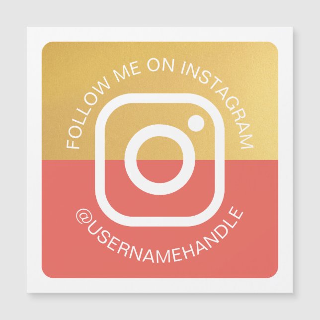 Modern Social Media Pinterest Följ mig (Framsida)