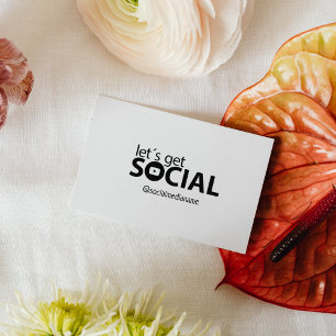 Modern Social Media Stämpel