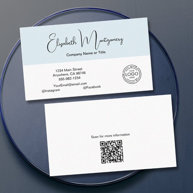 Modern Social Media Visitkort (Skapare uppladdad)