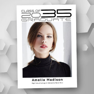 Modern sofistikerad Futuristiska Photo Studenten Meddelande