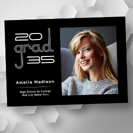 Modern sofistikerad, unik, högteknologisk fotograd meddelande