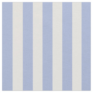 Modern Soft Steel Blue White Rand Tyg