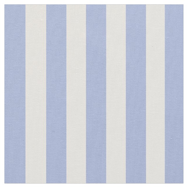 Modern Soft Steel Blue White Rand Tyg (Närbild)