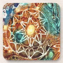 Modern Sol Burst Jewel Underlägg av Joya Kväll