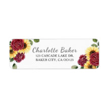 Modern sol- och Ro-Blommigt