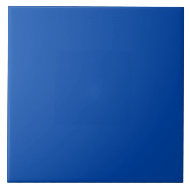 Modern solid Celestial Night Himmel Blue Ceramic T Kakelplatta (Framsidan)