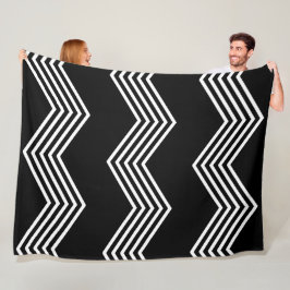 Modern solid geometrisk form mönster 1 fleecefilt