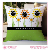 Modern Solros Dandelion Monogram
