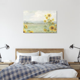 Modern solros vattenfärg & anpassad bild