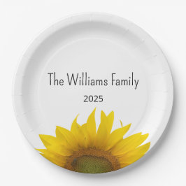 Modern Solrosommarens familj Reunion Barbecue