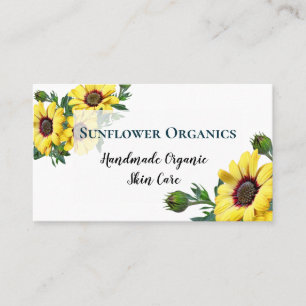 Modern Solrosor Home Business Skin Card Visitkort