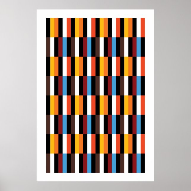 Modern solsken poster (Framsidan)