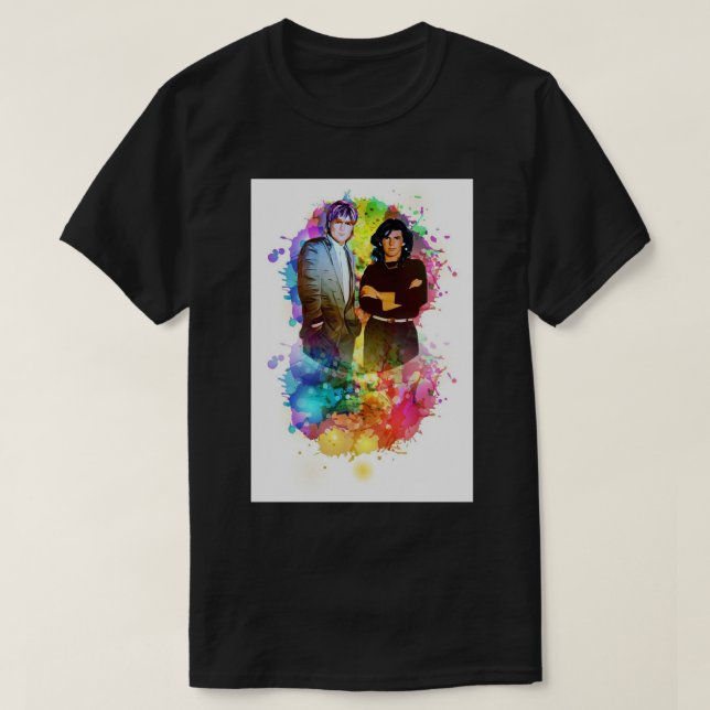 Modern som pratar klassiskt t shirt (Design framsida)