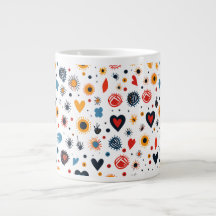 Modern sömlös batik Mönster