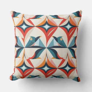 Modern sömlös Geometric Mönster Kudde