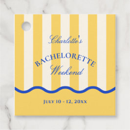 Modern sommar möhippa helg gåvor etiketter