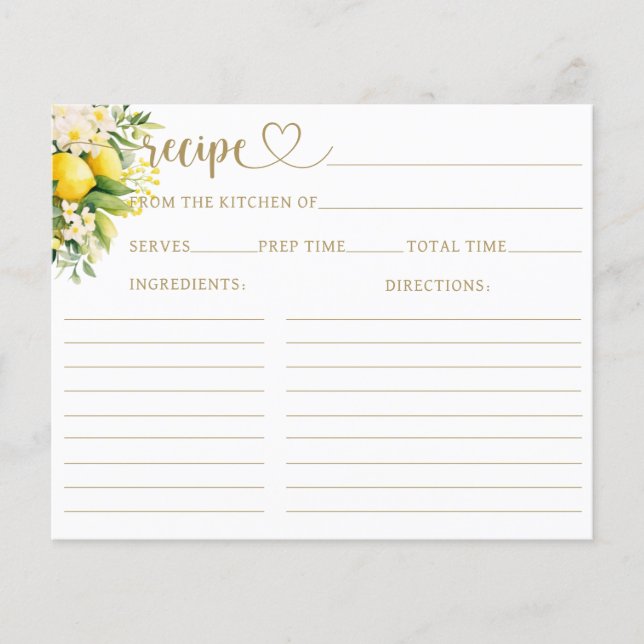 Modern sommarrecept för Lemon Elegant Möhippa (Framsida)