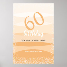 Modern sommartid i Rosa Poster