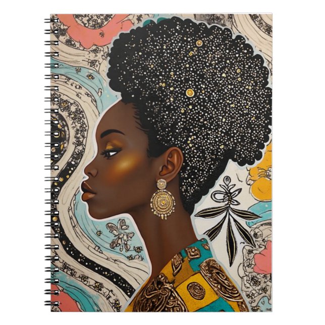 Modern, sophisticated and elegant  anteckningsbok (Framsidan)