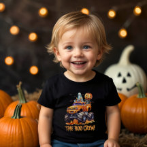 Modern söt Boo-gänget familjematchande Halloween