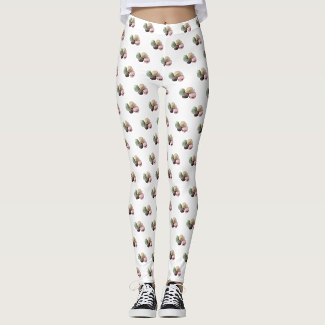 Modern söt Macaroon Leggings (Framsida)