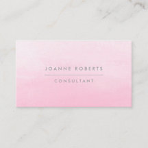 Modern Söt Rosa Ombre Beauty eller Professionell