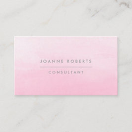 Modern Söt Rosa Ombre Beauty eller Professionell Visitkort