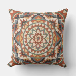 Modern Southwest Mandala Kudde