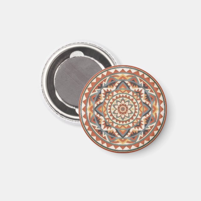 Modern Southwest Mandala Magnet (Front/Back)