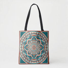 Modern Southwest Mandala Tygkasse