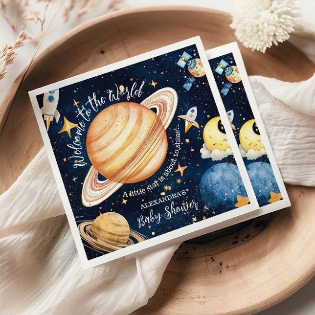 Modern Space Outer Galaxy Pappersservett (Skapare uppladdad)