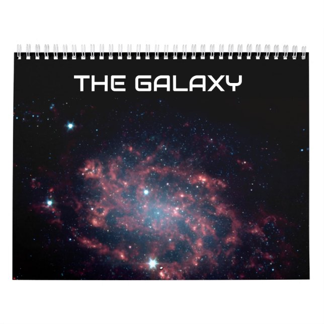 Modern Space THE GALAXY Calendar Kalender (Omslag)