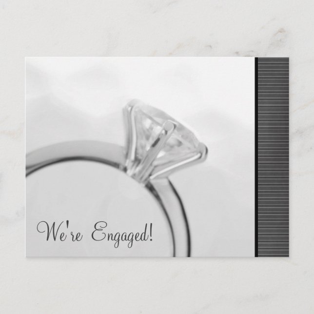 Modern spara datumkort meddelande vykort (Framsida)