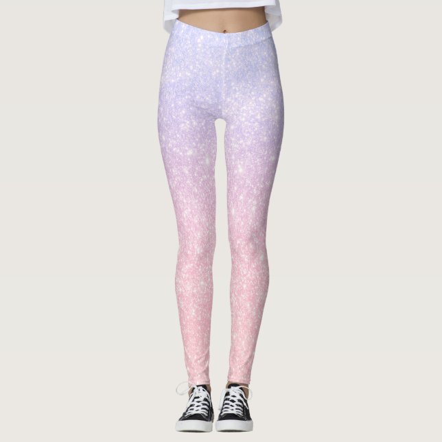 Modern Sparkles Girly Leggings (Framsida)