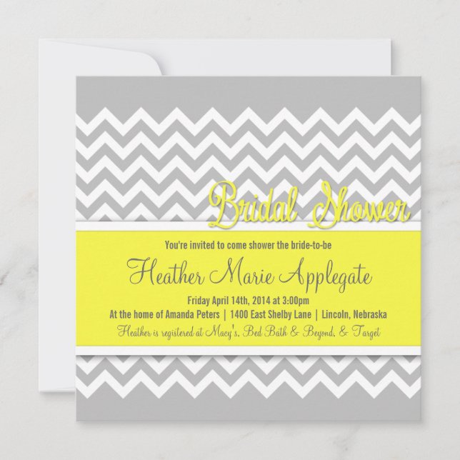 Modern sparregultinbjudningskort för möhippan inbjudningar (Framsida)