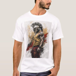 Modern Spartansk Krigare – Gammal Styrka Modern B T Shirt