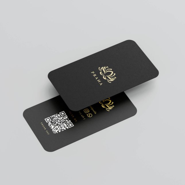 Modern spaterapibehandling, Guld Lotus Visitkort (Skapare uppladdad)