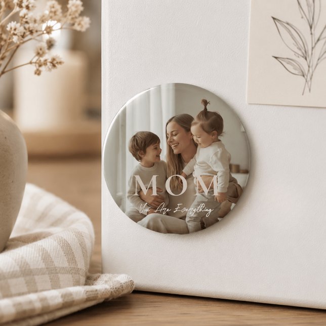 Modern specialdesignad foto MOM Morsdagsmagnet Magnet (Skapare uppladdad)